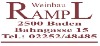 Logo Weinbau  Anton Rampl