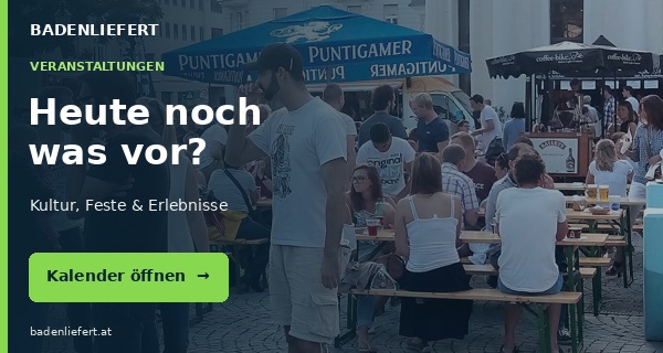 Heute noch was vor? Kultur, Feste und Erlebnisse – Kalender öffnen