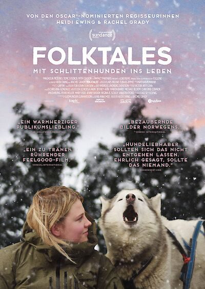 Filmplakat: Folktales - Mit Schlittenhunden ins Leben
