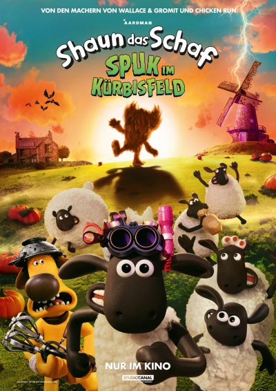 Filmplakat: Shaun das Schaf - Spuk im Kürbisfeld