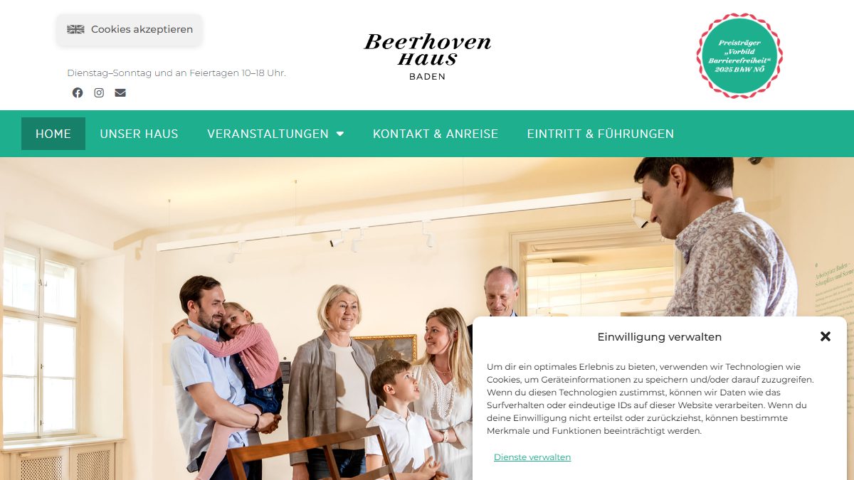 Ansicht von BEETHOVENHAUS BADEN