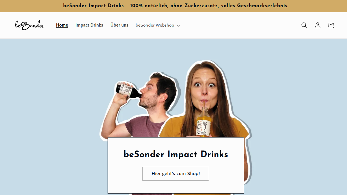 Website-Vorschau von beSonder OG