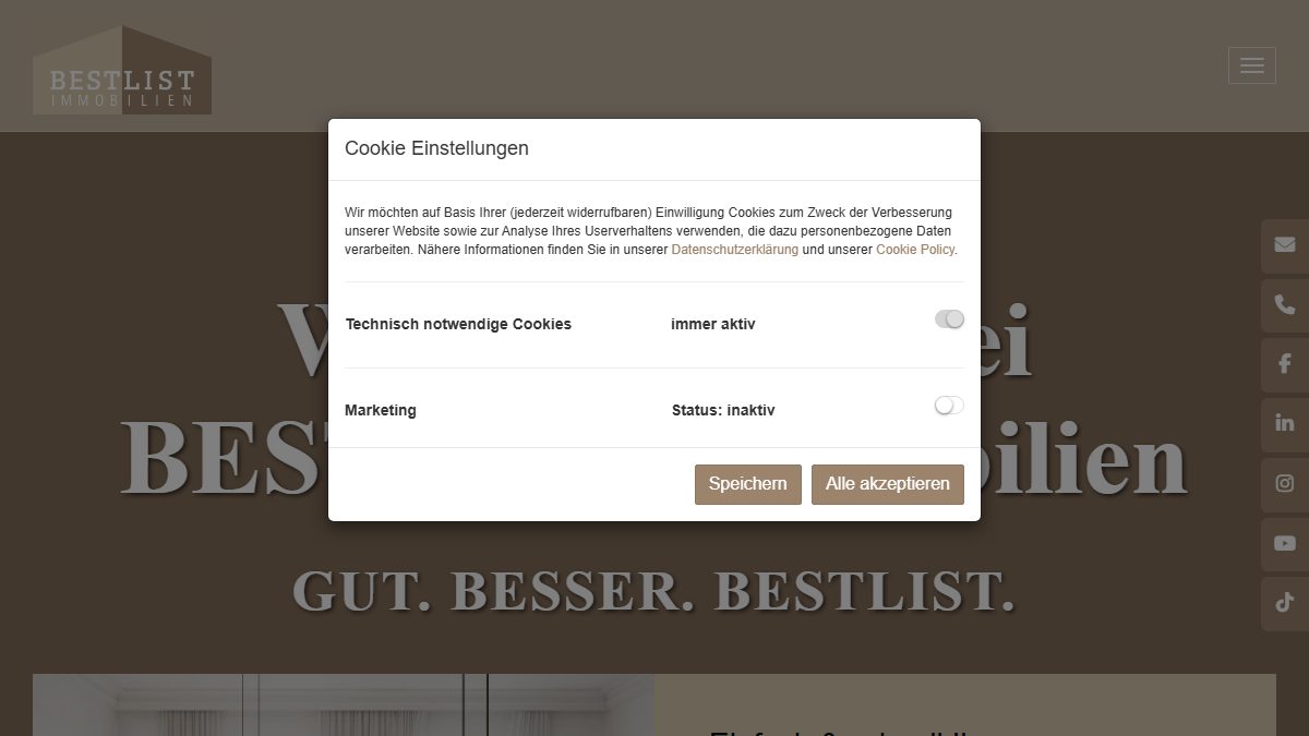 Ansicht von BESTLIST Immobilien GmbH