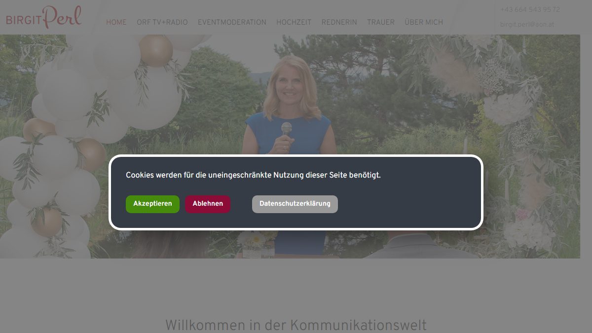 Ansicht von Birgit Perl | Freie Rednerin & Moderatorin