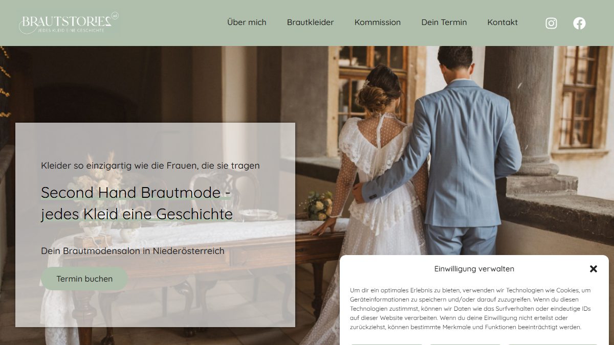Ansicht von Brautstories