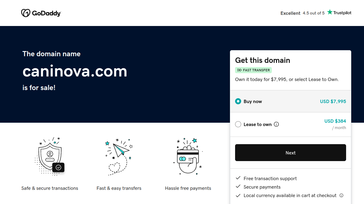 Website-Vorschau von CaniNova