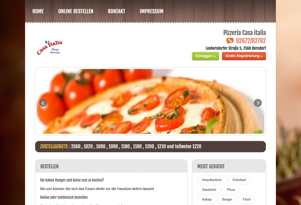 Vorschau von Casa Italia - Pizza Service
