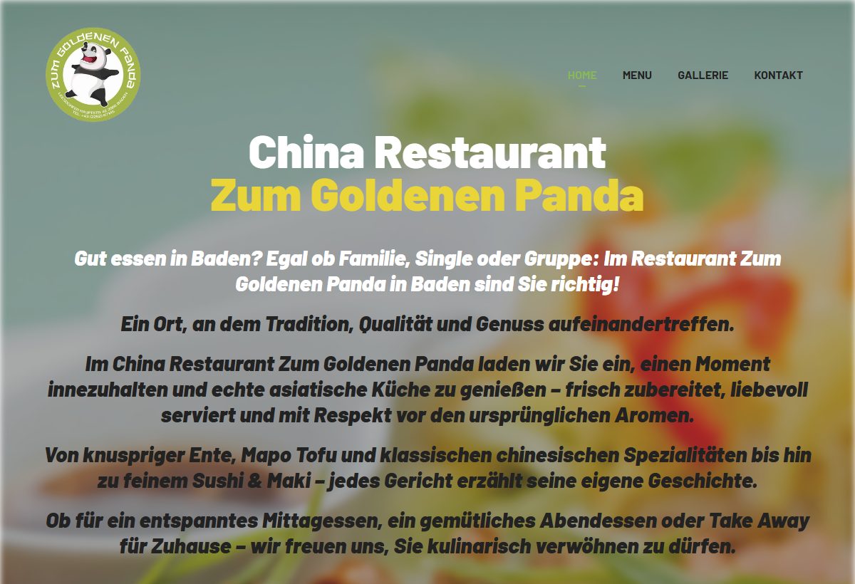 Vorschau von China Restaurant "Zum Goldenen Panda"
