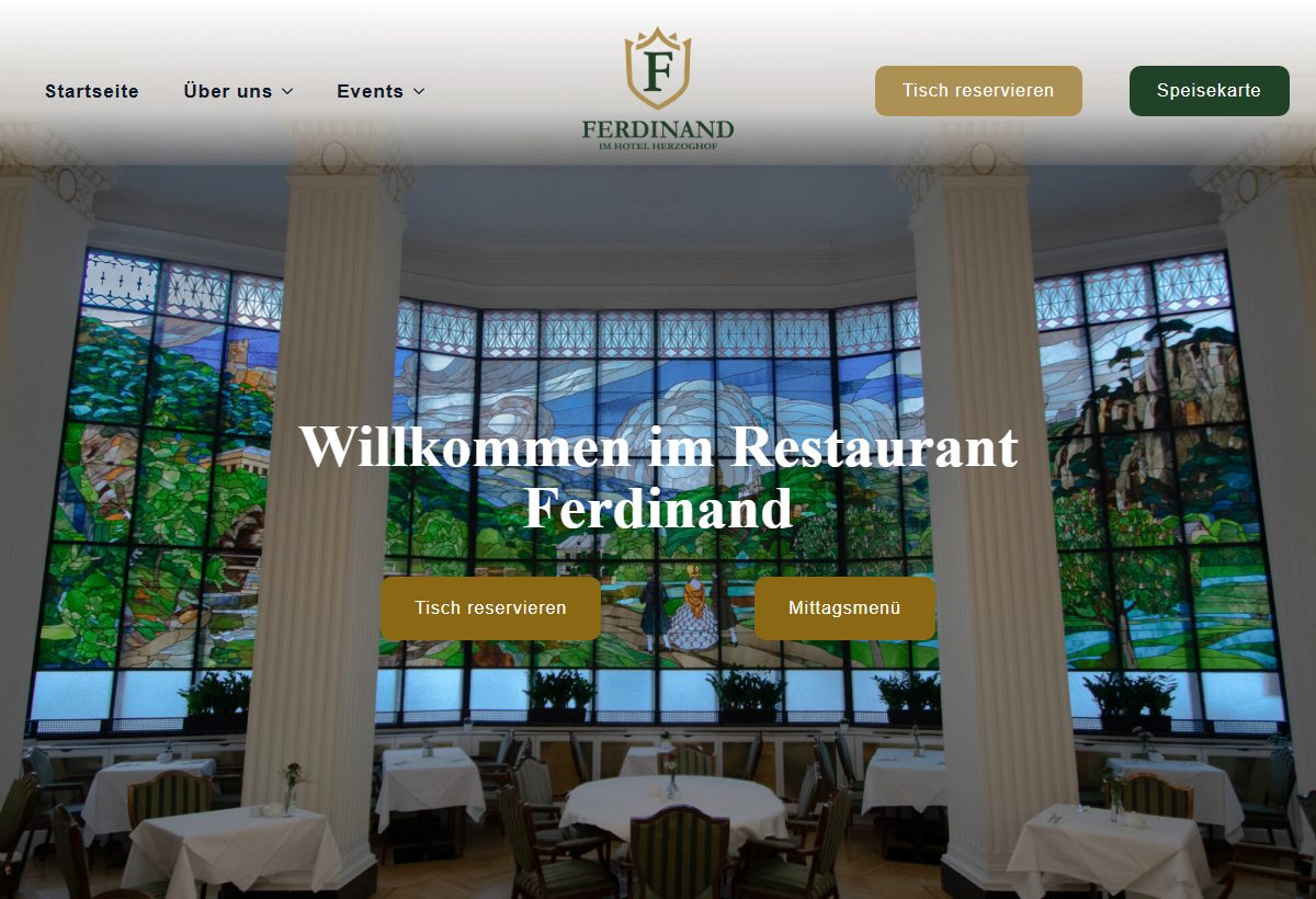 Website-Vorschau von Der Ferdinand