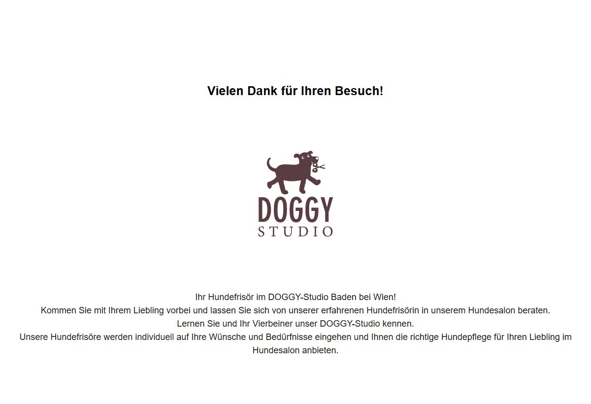 Website-Vorschau von DOGGY-Studio