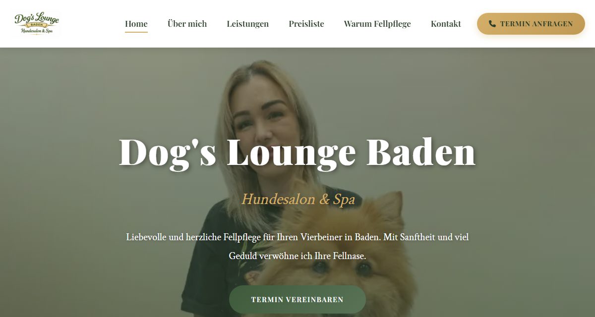Ansicht von Dog’s Lounge Baden – Hundesalon