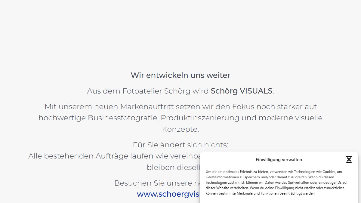 Ansicht von Schörg VISUALS