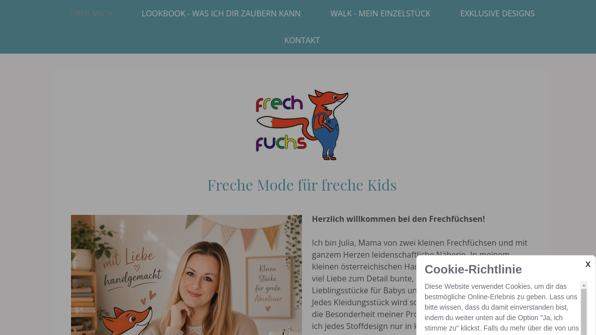 Website-Vorschau von Frechfuchs