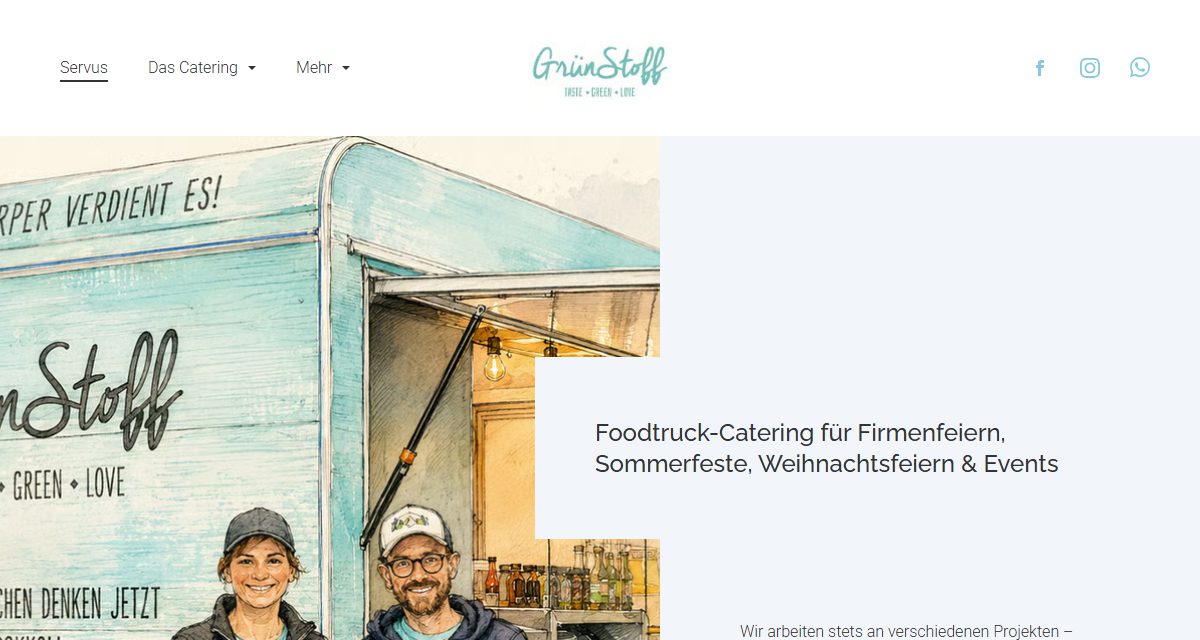 Ansicht von Grünstoff