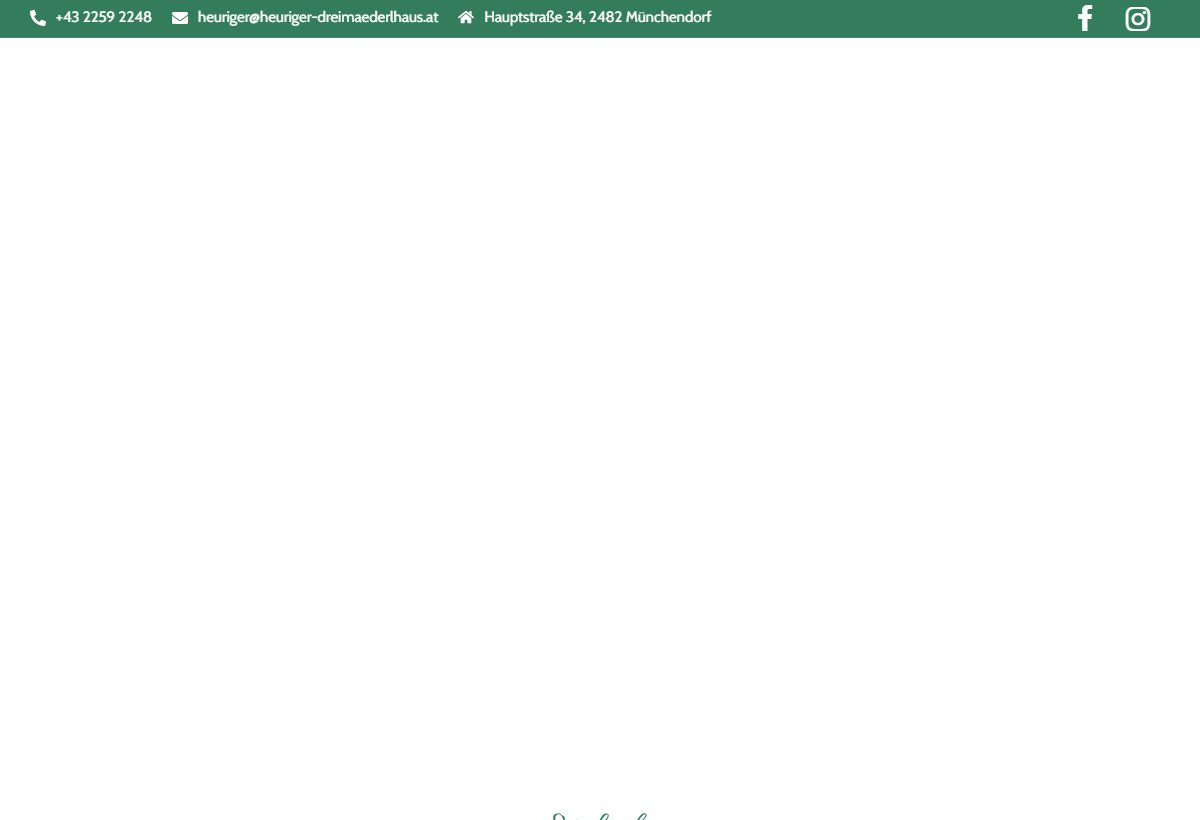 Website-Vorschau von Heuriger Dreimäderlhaus