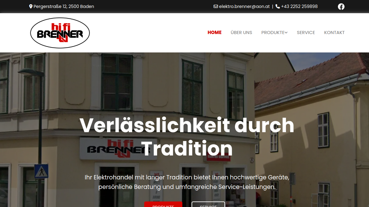 Website-Vorschau von HiFi Elektro Brenner