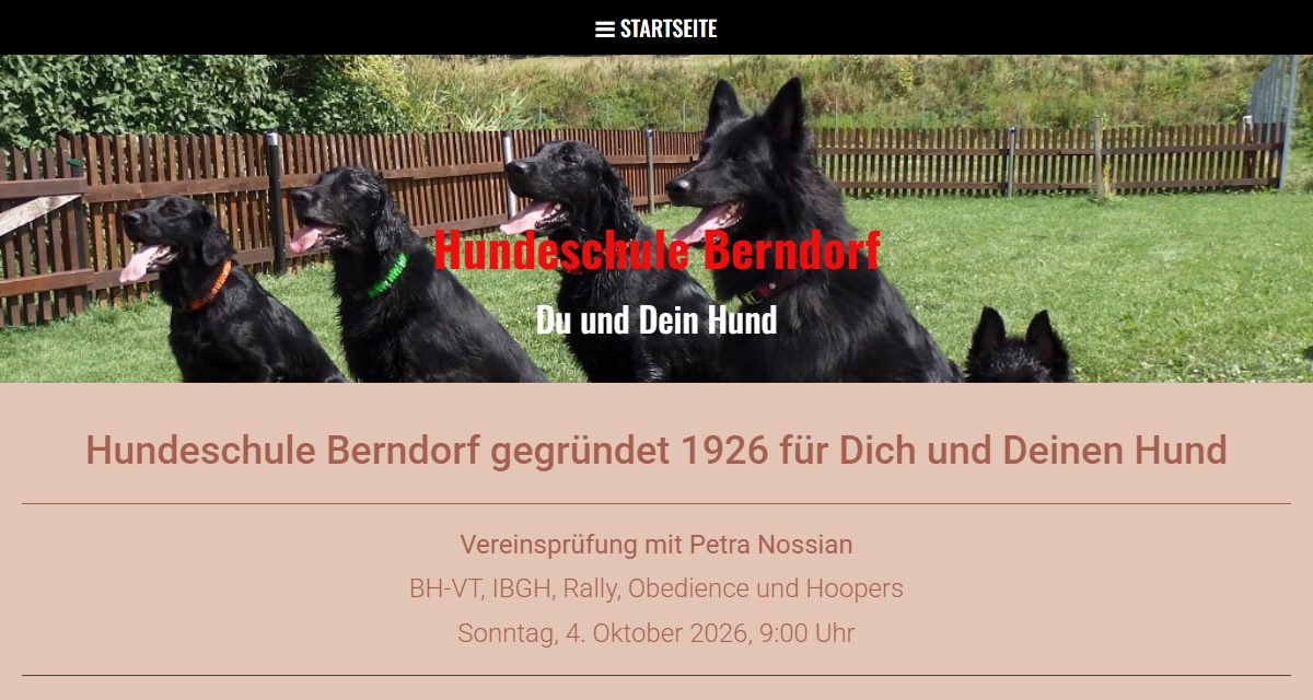 Ansicht von Hundeschule Berndorf