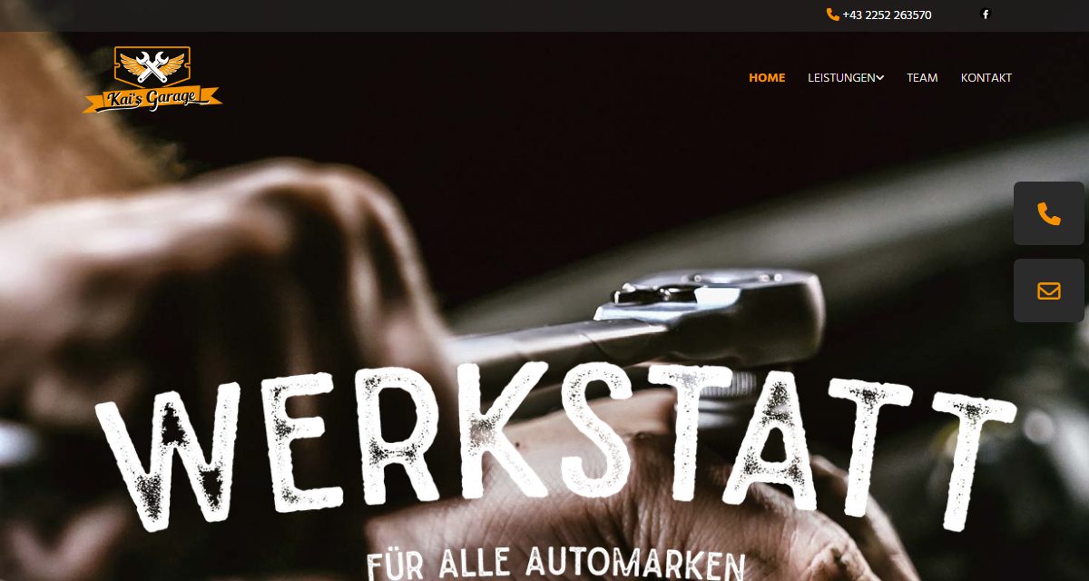 Ansicht von Kai's Garage