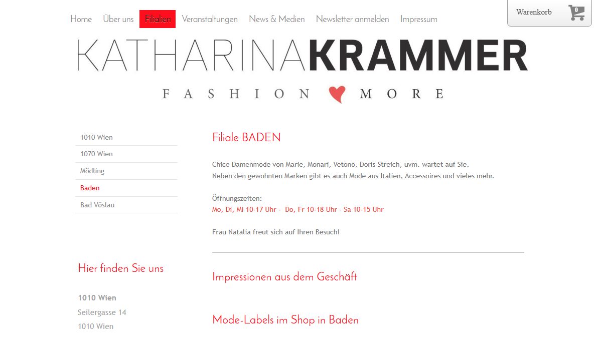 Ansicht von Katharina Krammer – Fashion & More