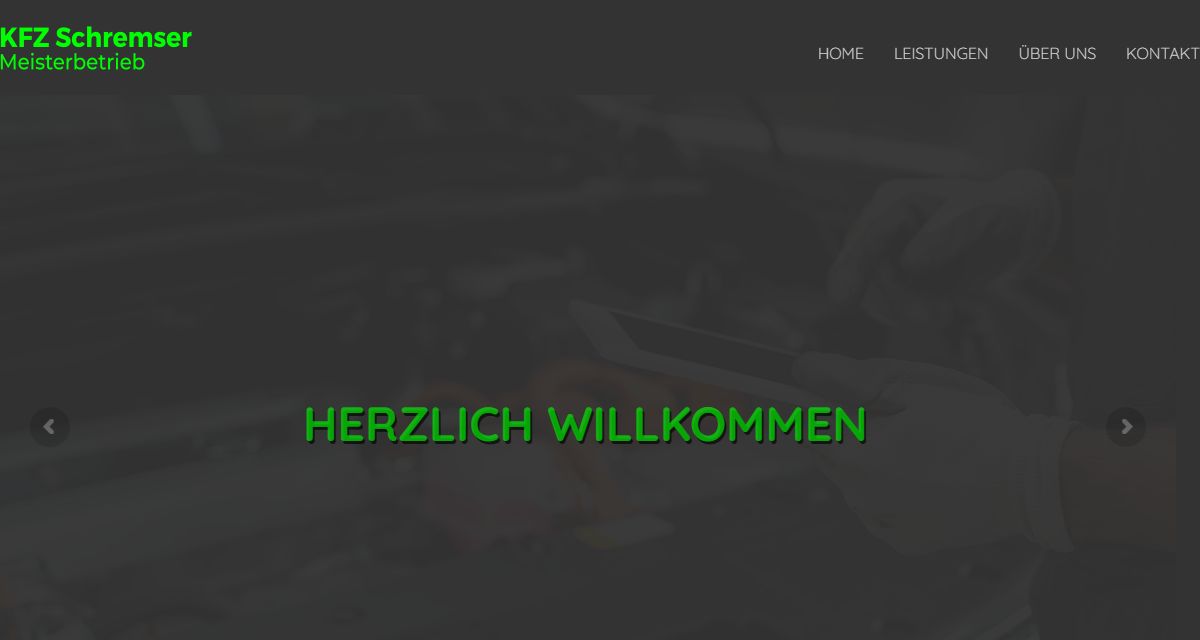 Ansicht von KFZ Schremser
