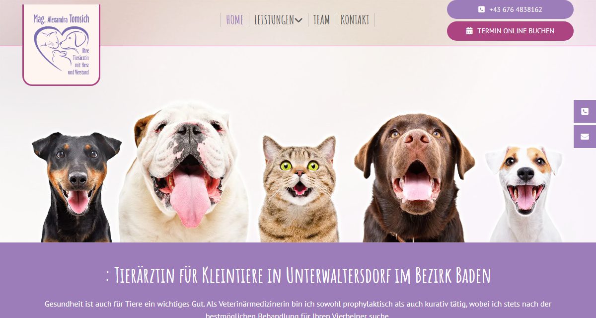 Ansicht von Praxis für Kleintiere Mag. Alexandra Tomsich