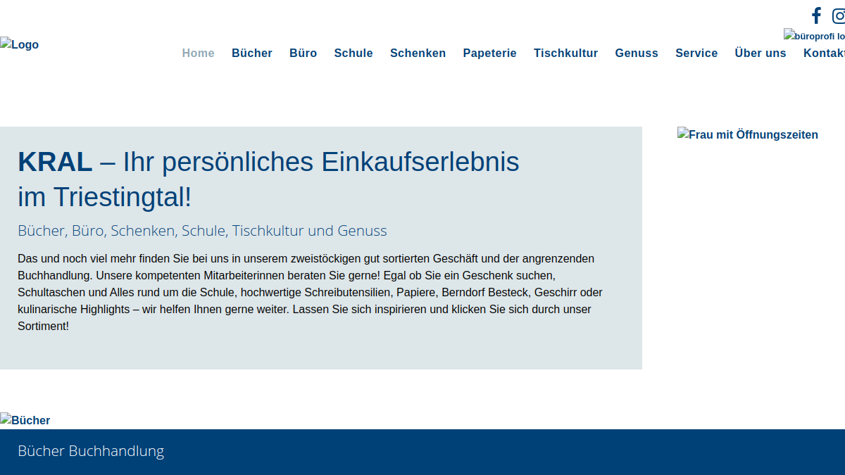 Website-Vorschau von KRAL Berndorf