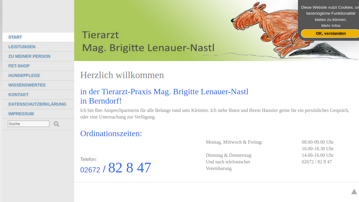 Website-Vorschau von Mag. LENAUER-NASTL Brigitte