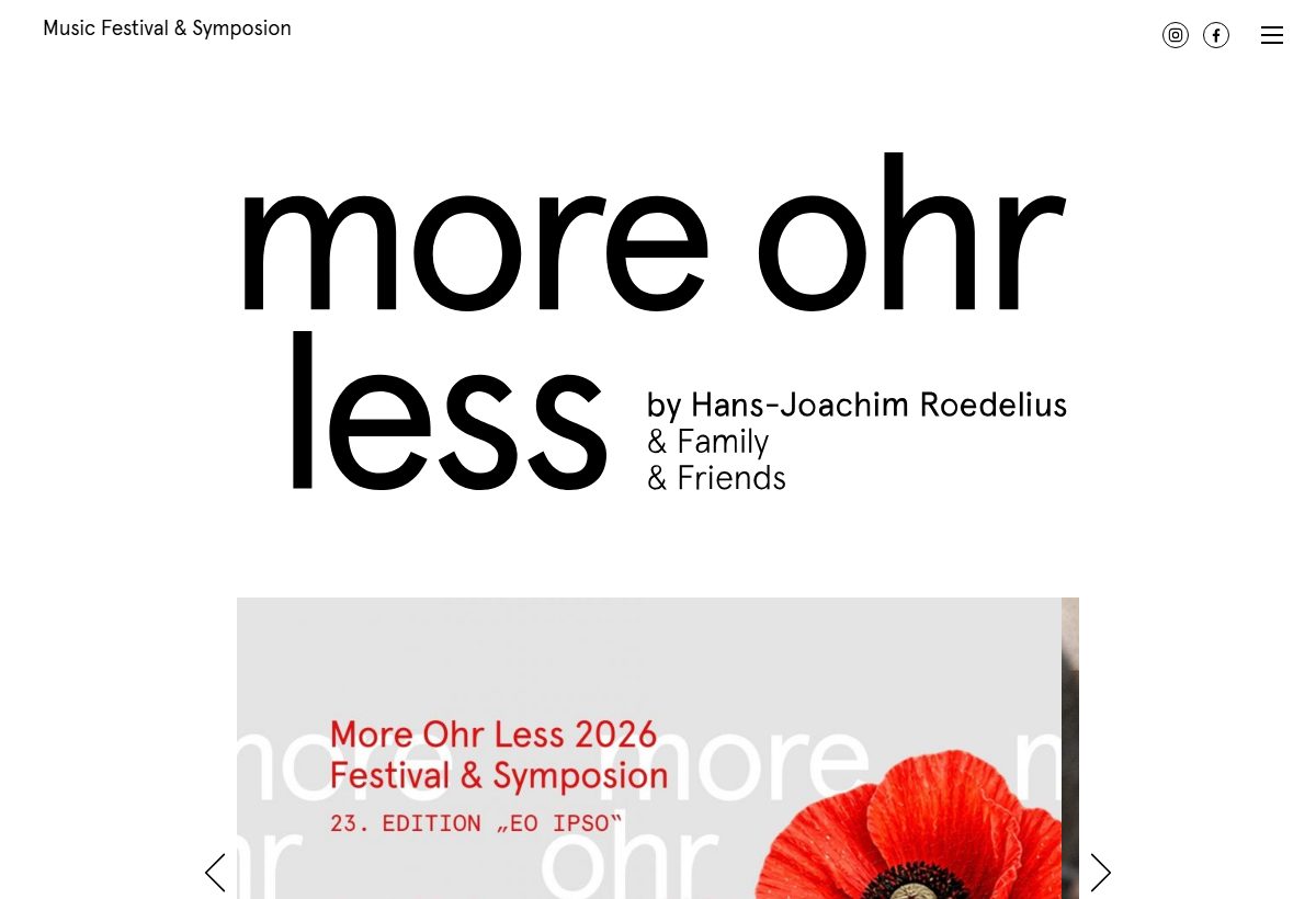 Website-Vorschau von More Ohr Less