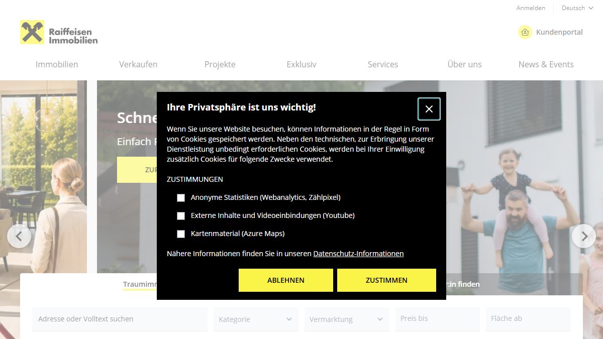 Ansicht von Raiffeisen Immobilien Vermittlung