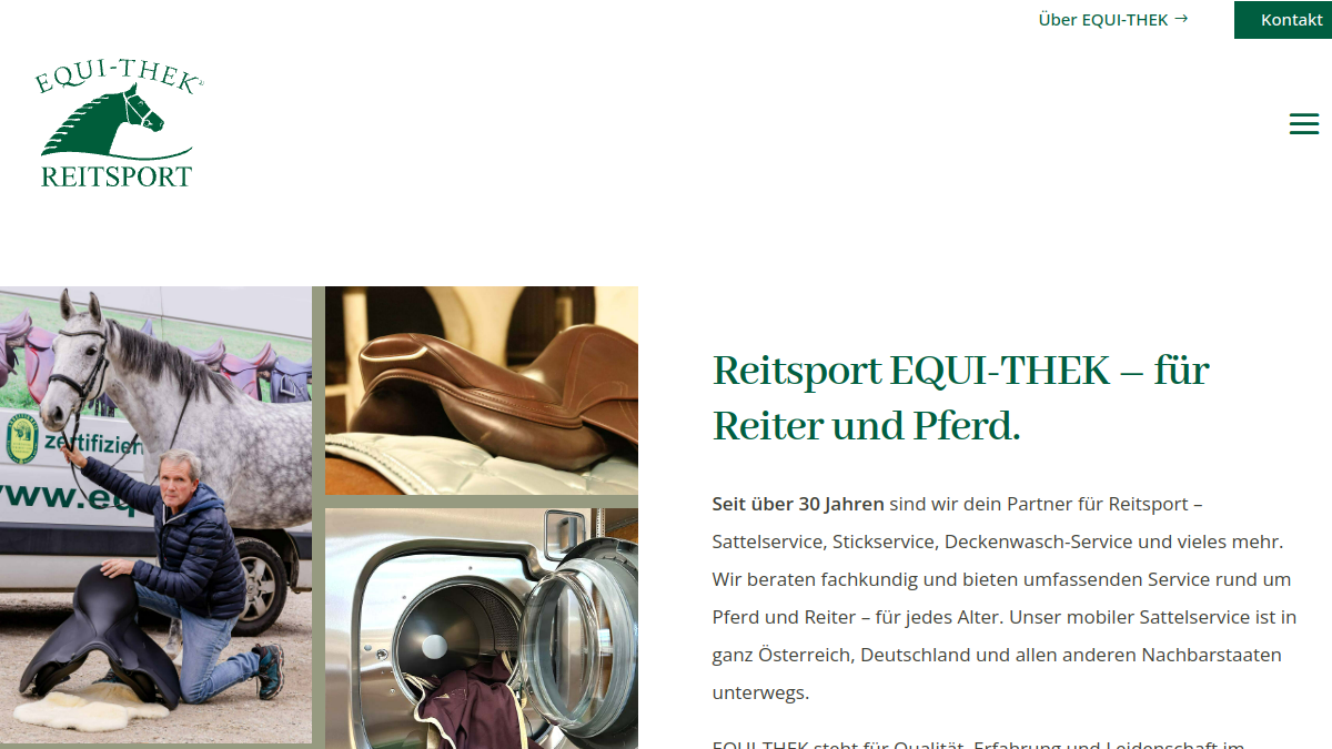 Website-Vorschau von Reitsport Equi-Thek