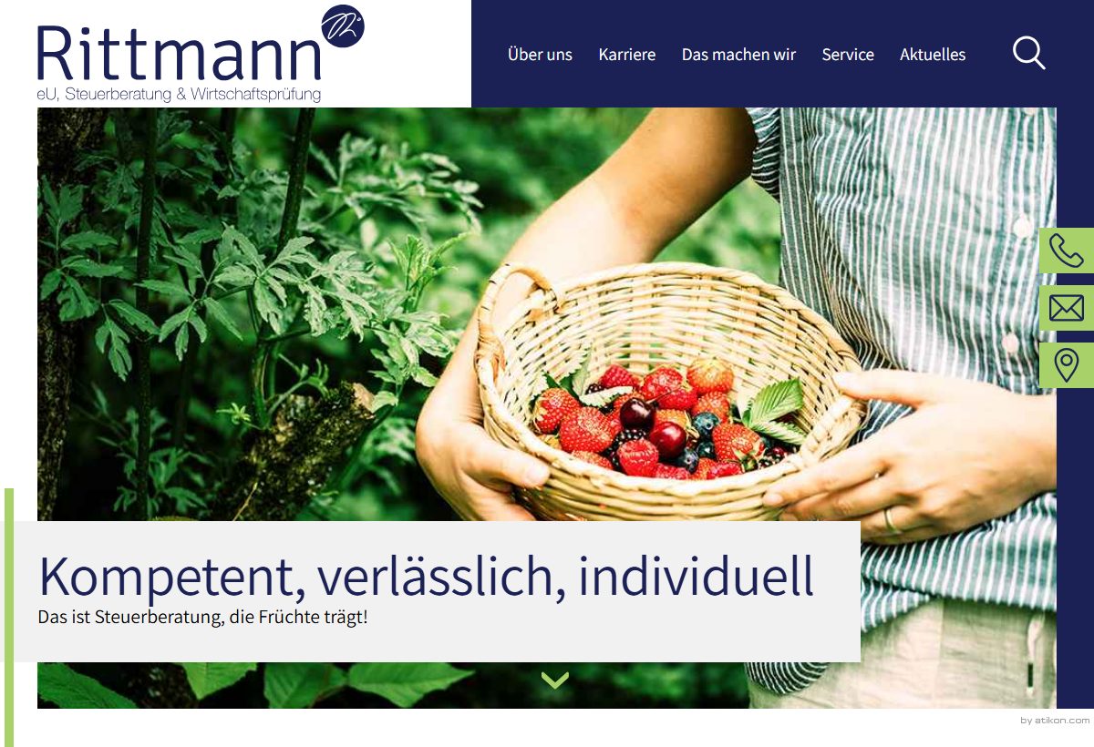 Website-Vorschau von Rittmann e.U. Steuerberatung & Wirtschaftsprüfung