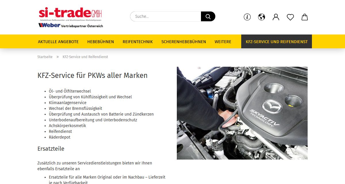 Ansicht von si-trade