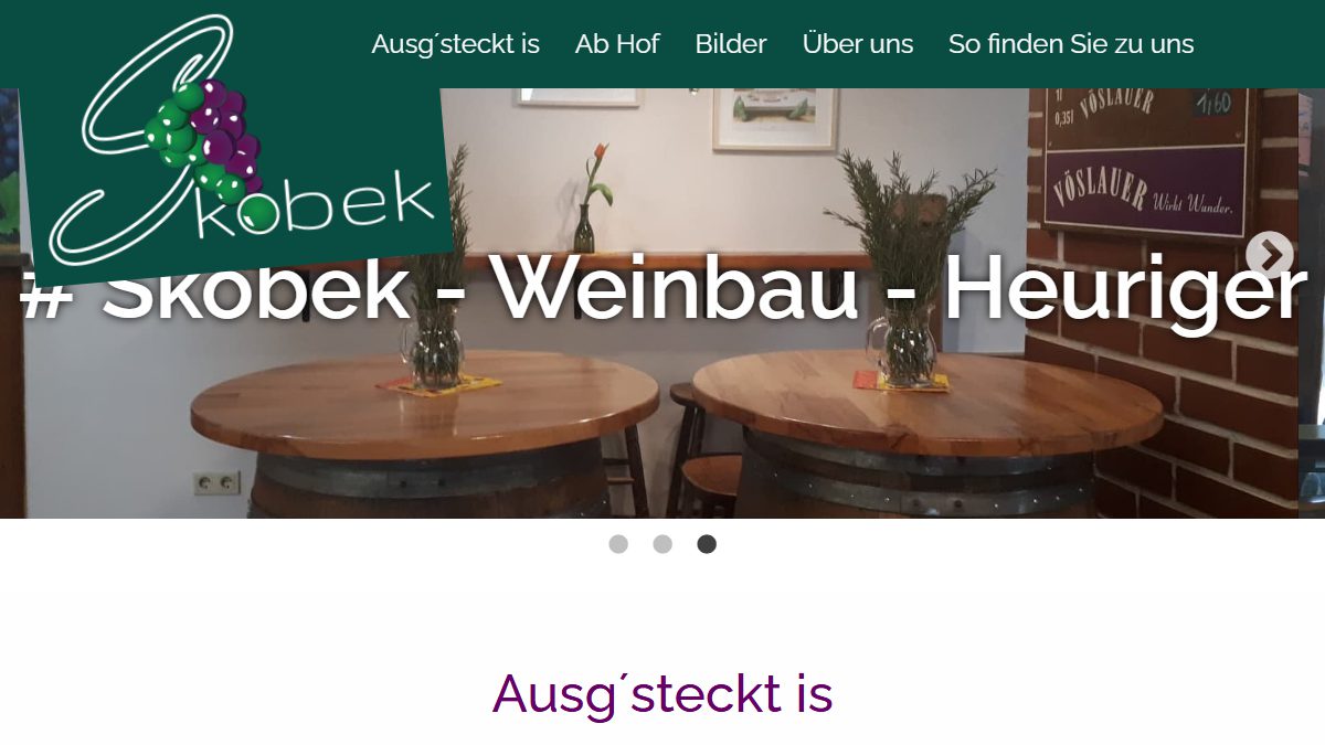 Foto von Skobek, Heuriger