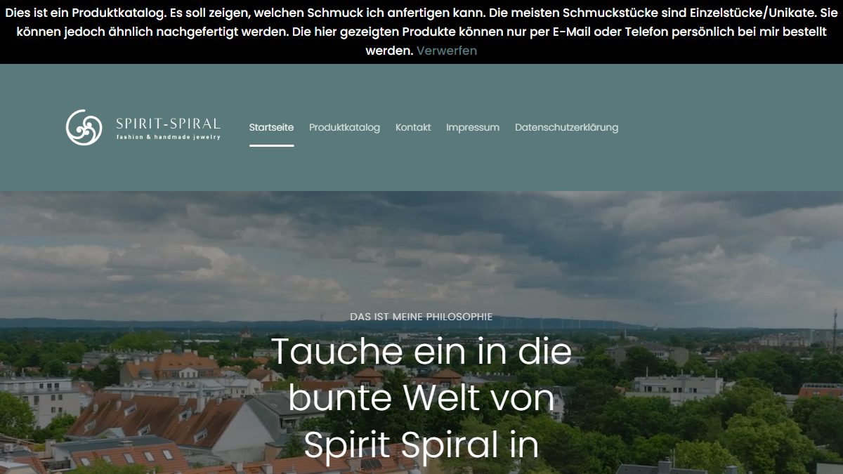 Ansicht von Spirit Spiral fashion and handmade jewelry