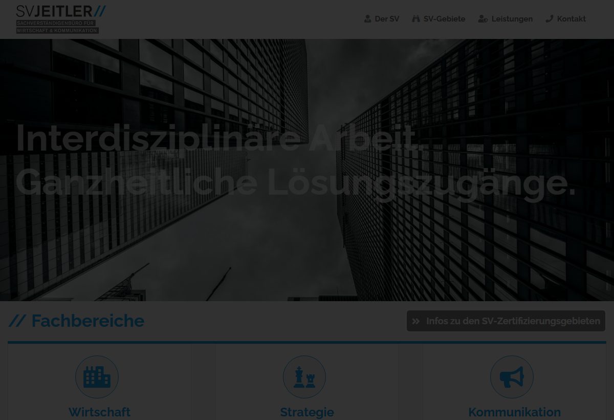 Website-Vorschau von SVJEITLER