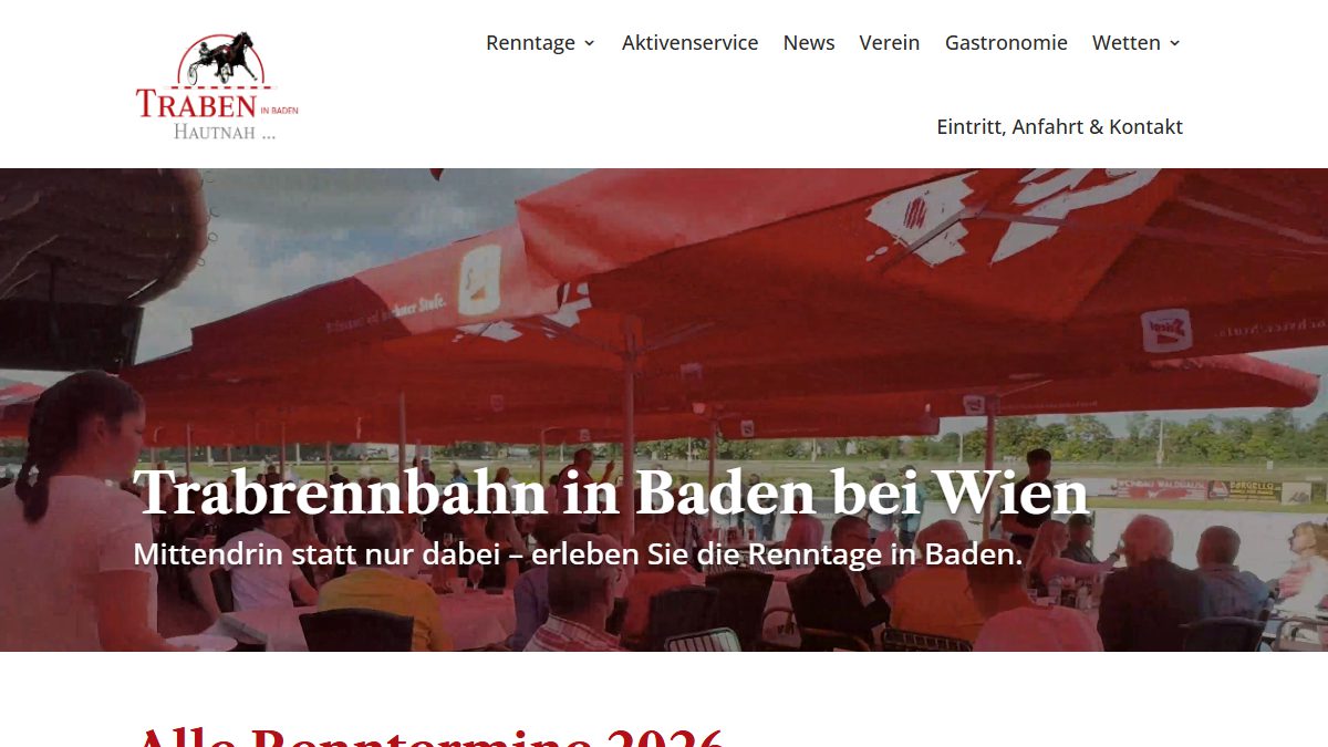 Ansicht von Traben in Baden – hautnah …