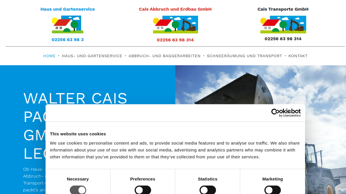 Ansicht von Walter Cais packt's an GmbH