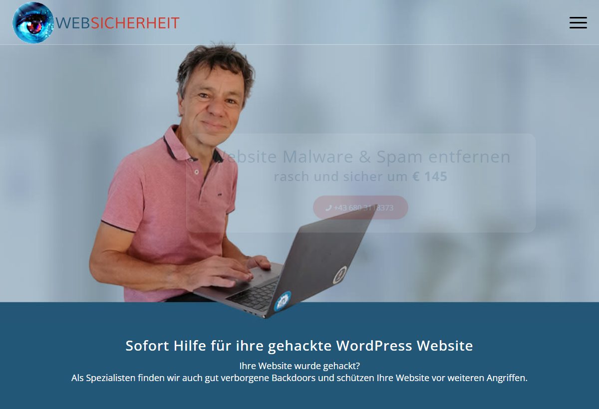 Website-Vorschau von Web-Sicherheit