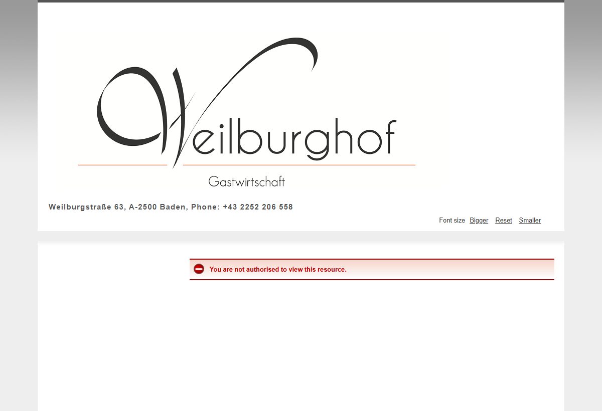 Vorschau von Weilburghof