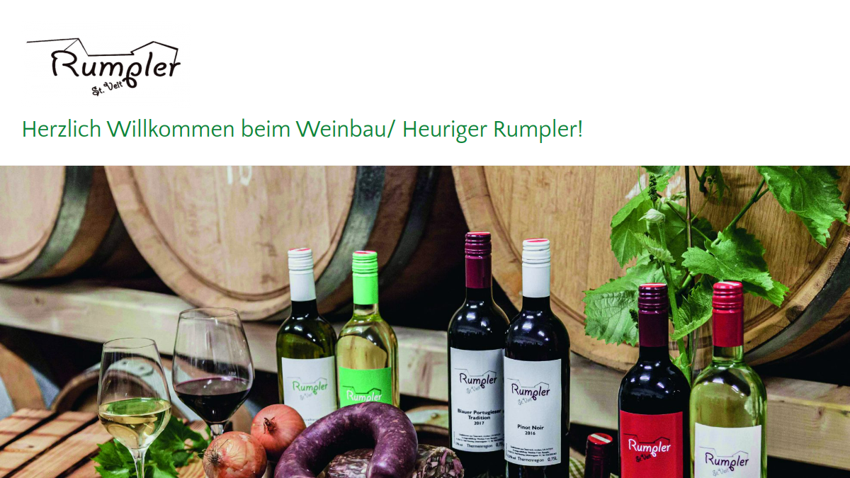 Website-Vorschau von Weinbau Rumpler Barabara & Franz